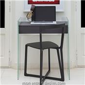 Console Bureau Design en Verre Desk Zen
