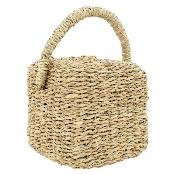 Cale-porte en jacinthe tressée avec poignée – 3 kg