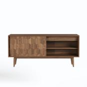 Commode Design Bois Noyer Massif Scarpa