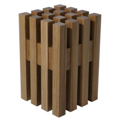 Tabouret ou Table Basse Bois Chêne Massif Sixteen