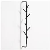 Porte Manteau Mural Design Sticks Wall Anthracite / Gris