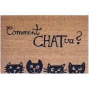 Paillasson Chat Coco Comment Chat Va - 40x60