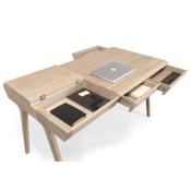 Bureau Design Bois Massif Chne Metis