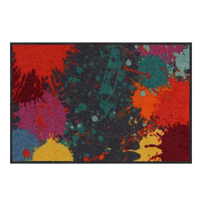 Tapis d'Entrée Multicolore Funky Splash 50x75