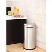 Poubelle Design  Bascule 55L Inox - CW1442