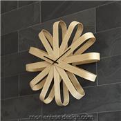 Horloge Design en Bois Ribbon Wood