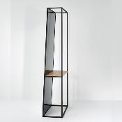 Miroir Etagère sur pied Chassis Black XL 