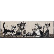 Tapis d'Entr�e Etroit Maxi Serafino and Friends 35x120cm