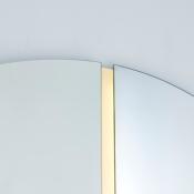 Miroir Design Rond Lumineux Luna Light M 150cm