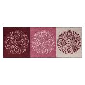 Grand Tapis d'Entr�e Design Nestor Rose 75 x 190