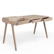 Bureau Design Bois Massif Chêne Metis