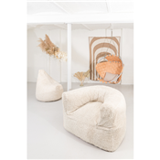 Pouf Poire Lounge Satellite Teddy Coton Bio