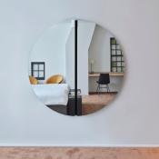 Miroir Design Rond Luna Black M 150cm