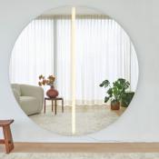 Miroir Design Rond Lumineux Luna Light L 200cm