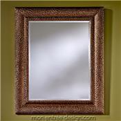 Miroir Design Carré Dragon copper