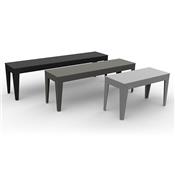 Banc d'Entrée Design Zef 195 - Acier ou Aluminium