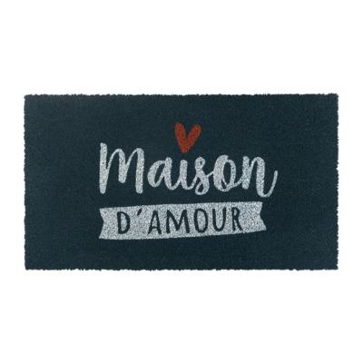 Paillasson coco Maison d'Amour Coeur - Derrière la porte