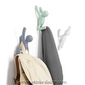 Patère Murale 3 Couleurs Pastel Buddy Hooks - Lot de 3 