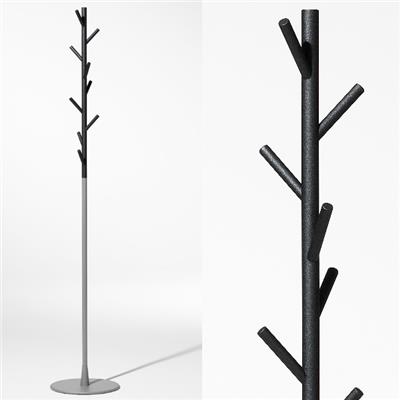 Porte Manteau Sur Pied Sticks Floor Anthracite / Gris