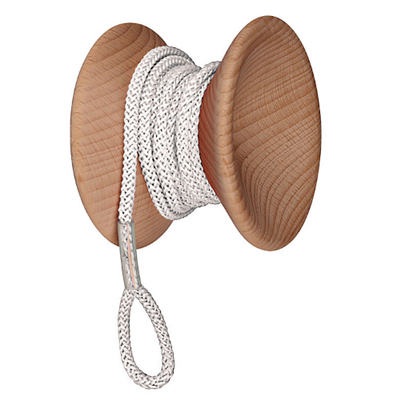 Patère Bois Yo-Yo Wood blanc