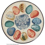 Tapis Paillasson Rond Absorbant Inner Circle 85cm