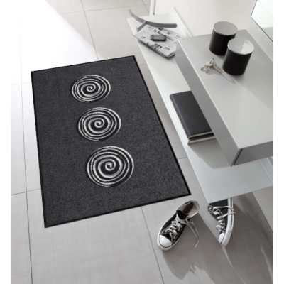 Tapis d'Entrée AnthraCircle 75x120