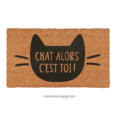 Paillasson Chat alors c'est toi