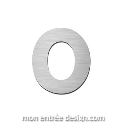 Lettre inox o