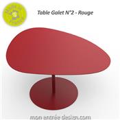 Table Basse Design Métal Galet N°2