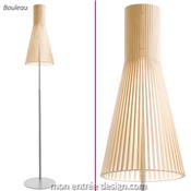 Lampadaire sur Pied Bois Secto 4210 - 4 finitions