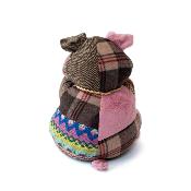 Cale porte Animal Cochon Patchwork - Dora Design