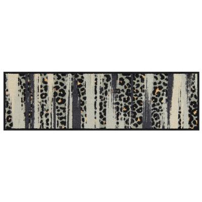 Tapis Entrée Design Leo Scratch - Léopard 30x100 