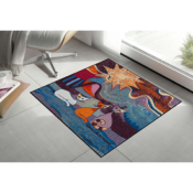 Tapis d'Entre Carr Design Chat Le Onde 85X85