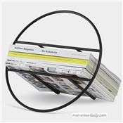 Porte Revue Design Mtal Hoop