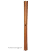 Porte Manteau Sur Pied Bois Frêne ou Chêne Naomi - 4 Couleurs