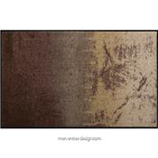 Grand Tapis d'Entrée Shabby Brown 75x120