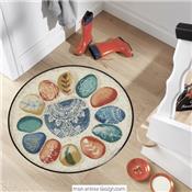 Tapis Paillasson Rond Absorbant Inner Circle 85cm