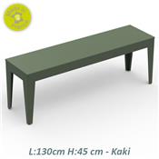 Banc d'Entrée Design Zef 130 - Acier ou Aluminium