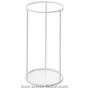 Porte Parapluie Design Blanc Rack Cylindrique