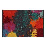 Tapis d'Entrée Multicolore Funky Splash 50x75