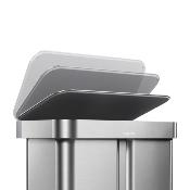 Poubelle Tri Sélectif 2 Bacs 58L CW2116
