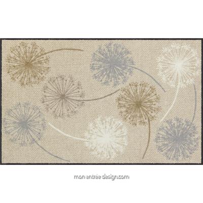 Tapis d'Entrée Absorbant Soffione Taupe 75x120