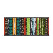 Tapis paillasson d'Entrée Etroit Composition colorée 30x75cm