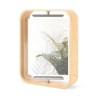 Cadre photo en bois clair pivotant Bellwood  Umbra