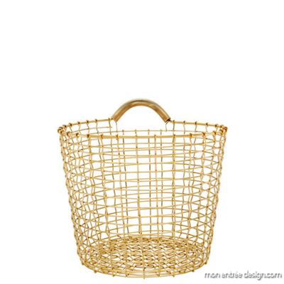 Panier Rangement Bin 16 Laiton