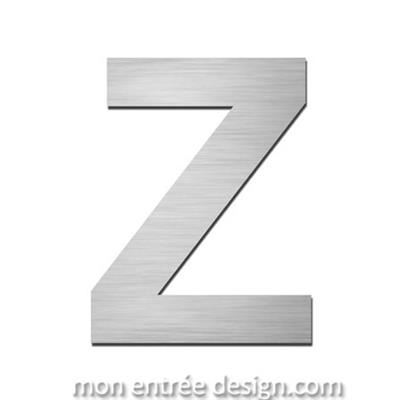 Lettre inox Z