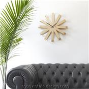 Horloge Design en Bois Ribbon Wood