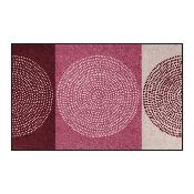 Tapis d'Entr�e Moderne Nestor Rose - 75x120