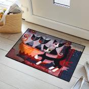 Tapis paillasson d'entrée Chat Mia Famiglia 50x75cm