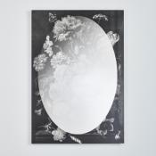Miroir Mural Rectangulaire Design Flores